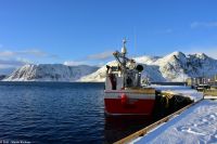 Honningsvåg auf der Insel Margerøya
