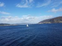 Hurtigrute, MS Finnmarken vor Bergen