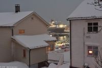Hurtigruten MS Kong Harald in Honningsvåg