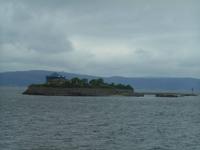 Hurtigrutenfahrt von Trondheim nach Kristiansund (Insel Munkholmen)