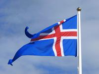 Island Flagge