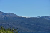 Kaiserwetter und Apfelernte am Hardangerfjord - Blick zum Folgefonna Gletscher