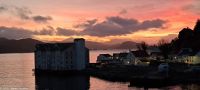 Klippfisch-Stadt Kristiansund in Nordmøre (Provinz Møre og Romsdalen)