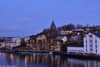 Klippfisch-Stadt Kristiansund in Nordmøre (Provinz Møre og Romsdalen)