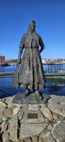 Klippfischfrau in Kristiansund
