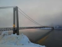 Kvalsund-Hängebrücke