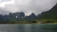Lofoten - Brim Explorer - Fahrt in den Raftsund - Wasserstraße, die Lofoten von den Vesterålen trennt