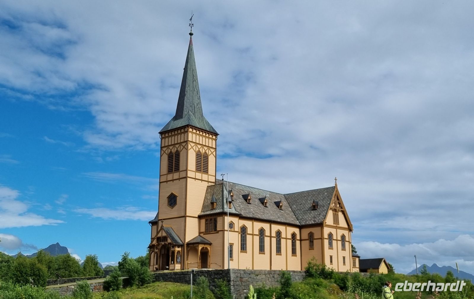 Lofoten-Kathedrale (Vågan-Kirche) in Kabelvåg