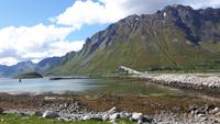 Lofoten-Rundfahrt (Gimsøystraumen-Brücke)