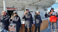 MS Nordlys, Deck 7, 130 Jahre Hurtigruten wird  gefeiert