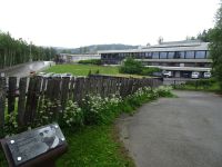 Maihaugen - Gründer Zahnarzt Anders Sandvig mit Eingangsbereich