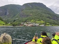 Mit Speedboot über Sognefjord