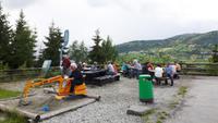 Mittagspause am Hafslo-See