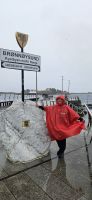 Mittelpunkt Norwegens in Bronnoysund 