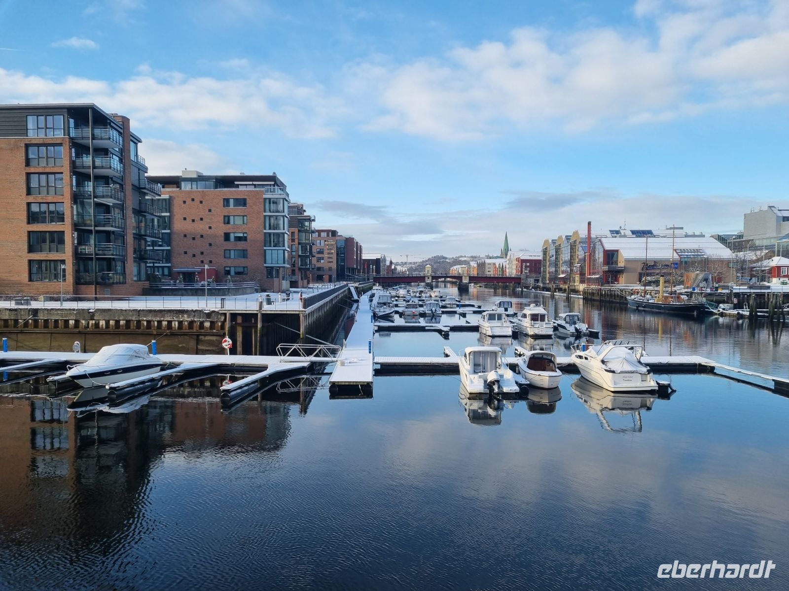 Morgenspaziergang in Trondheim 