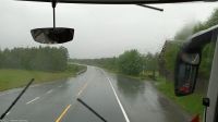 Nach perfektem Wetter - wird es nass