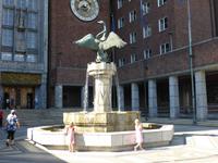 Oslo - das Rathaus