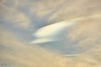 Polare Stratosphäenwolken - Perlmuttwolken - sie entstehen in Höhen von 20 - 30 km (!) und bei Temperaturen unter -78°C