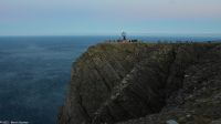 Polarnacht am Nordkapp - Stürmische See