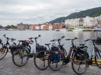 Radtour per E-Bike durch Bergen