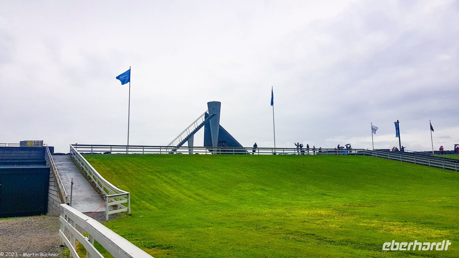 Schanzenpark Lysgårdsbakken von Lillehammer - Olympische Winterspiele 1994