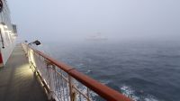 Schiffsbegegnung mit MS Polarlys