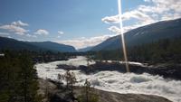 Schneeschmelze im Jotunheimgebirge