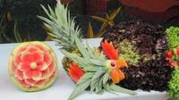 Seetag - Figuren kunstvoll aus Obst und GemÃŒse geschnitzt