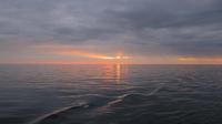 Sonnenuntergang in der Nordsee