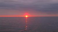 Sonnenuntergang in der Nordsee