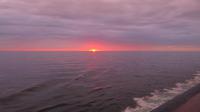 Sonnenuntergang in der Nordsee