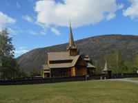 Stabkirche in Lom