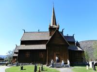 Stabkirche in Lom