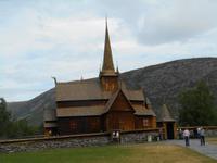 Stabkirche in Lom