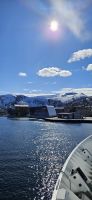 Stokmarknes in Sicht