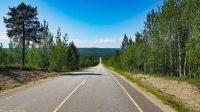 Straße 92 - Inari Richtung Norwegen und Karasjok