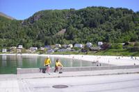 Strand in Selje