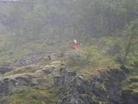 Tanzende Hexen am Kjosfossen