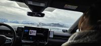 Taxifahrt von Sortland nach Stokmarknes