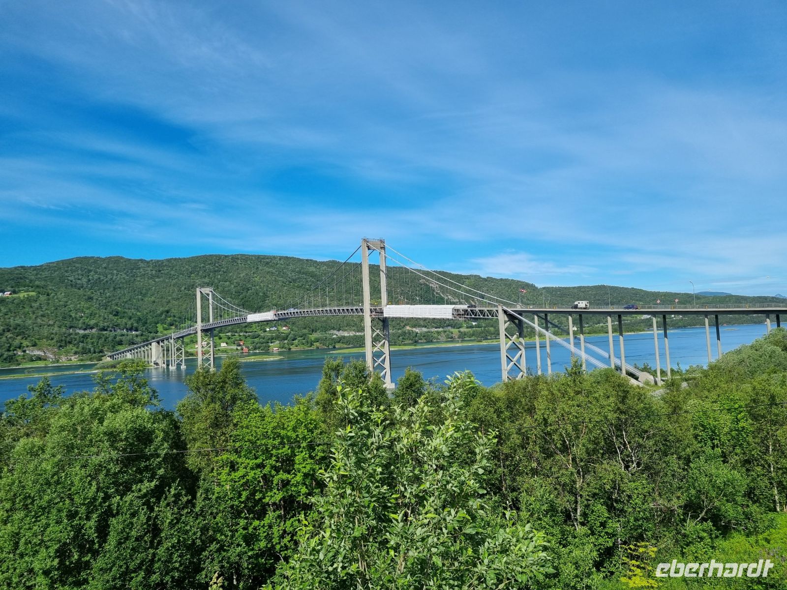 Tjeldsund-Brücke