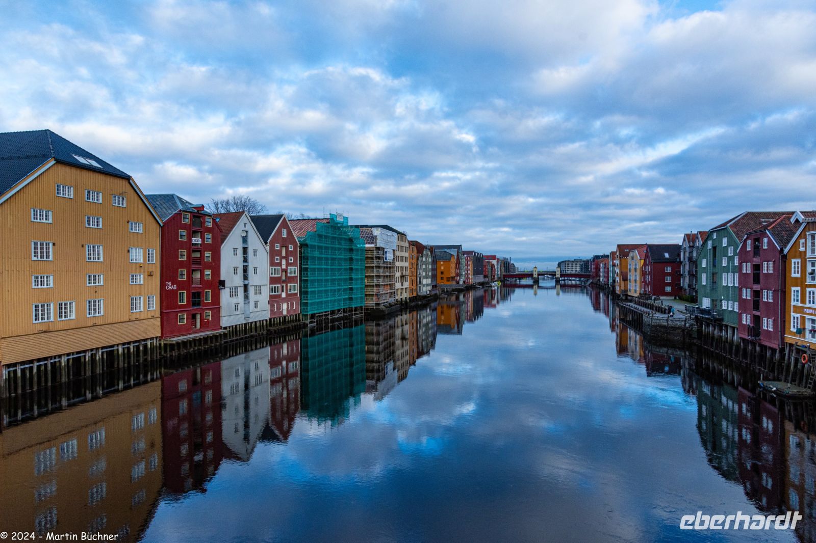 Trondheim - Speicherhäuser am Nidelven