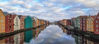 Trondheim - Speicherhäuser am Nidelven