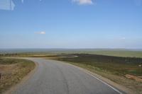 Typische Tunturi Landschaft - Tunturi = Fjell = FjÃ€ll = waldloser HÜgel mitten in der Tundra