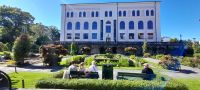 Universitätsmuseum in  Bergen mit Gartenanlage