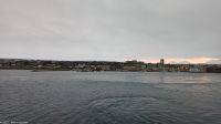 Vadsø - ehemalige Hauptstadt der ehemaligen (nördlichsten) Provinz Finnmark - einziger ständiger Hafen, der nur einmal auf der Reise angelaufen wird (mit Ausnahme der jeweiligen Wendepunkte)
