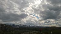 Wolken über uns