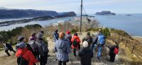 auf dem Gipfel des Aksla mit Blick auf Alesund