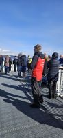 das Expeditionsteam informiert auf Deck 7