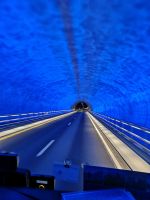 into the blue...