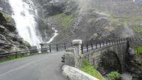 mitten auf dem Trollstigen